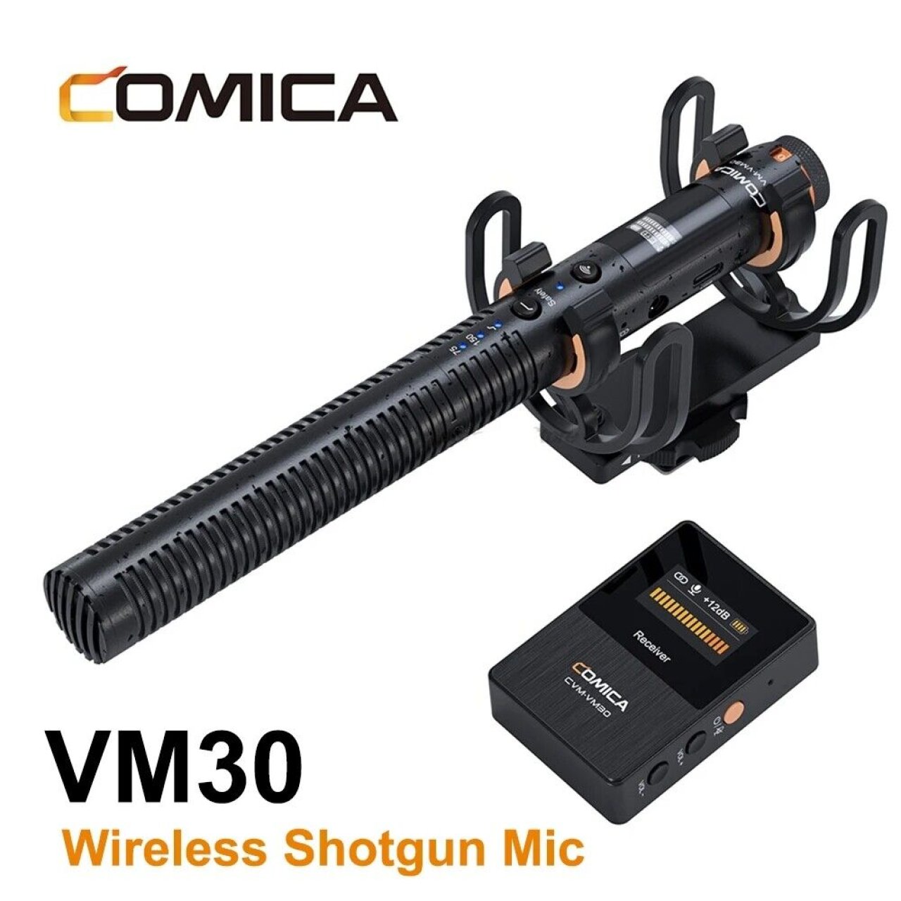 The Comica Audio VM30 Wireless Shotgun Microphone System Review