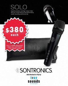 Sontronics SOLO Microphones